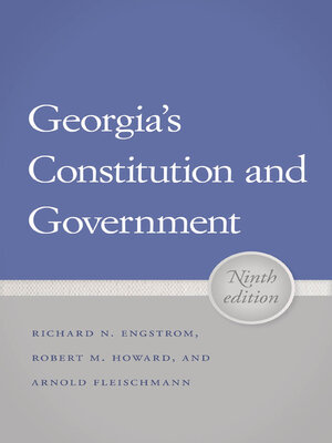 cover image of Georgia's Constitution and Government